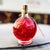 Håndboldflaske: Gin jordbær/rabarber med touch guld 38%